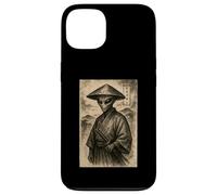 Samurai Alien Edo Peinture Japonaise Ukiyo-e Ronin Coque pour iPhone 13