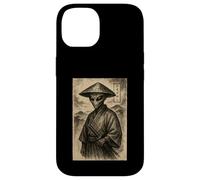 Samurai Alien Edo Peinture Japonaise Ukiyo-e Ronin Coque pour iPhone 14