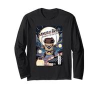 Samurai Brew Ninja Coffee Legend Last Tasse Funny Manche Longue