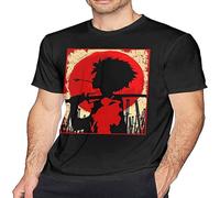 Samurai Champloo T Shirt Men's Cotton T Shirt Fashion O Neck Short Sleeve Tees Size L