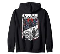 Samurai in The Streets Ronin in The Sheets Bushido Japanese Sweat à Capuche