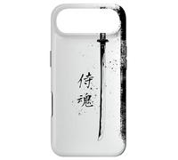 Samurai Katana en esthétique Vaporwave Vibrations Japonais Coque pour iPhone Air