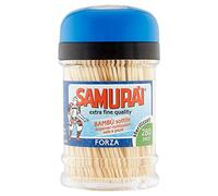 Samurai Sportswear Cure-dents en bambou – Lot de 280