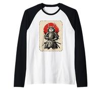 Samurai Otter Warrior Art Japonais Anime Otter Samourai Manche Raglan