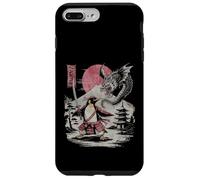 Samurai Pingouin Japonais Vintage Coque pour iPhone 7 Plus/8 Plus