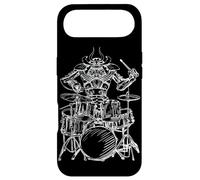 Samurai Playing Drums Rock Drummer Musician Band Coque pour iPhone Air
