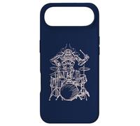 Samurai Playing Drums Rock Drummer Musician Band Coque pour iPhone Air