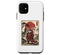 Samurai Red Panda Japanese Vintage Funny Gifts Graphic Art Coque pour iPhone 11