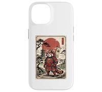 Samurai Red Panda Japanese Vintage Funny Gifts Graphic Art Coque pour iPhone 14
