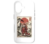 Samurai Red Panda Japanese Vintage Funny Gifts Graphic Art Coque pour iPhone 17