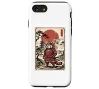 Samurai Red Panda Japanese Vintage Funny Gifts Graphic Art Coque pour iPhone SE (2020) / 7/8