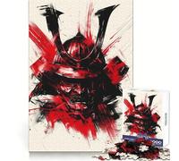 Samurai Resolve Puzzle 1000 pièces pour Adolescents Améliore la mémoire Détente et Plaisir Bords précis Cadeau élégant (38x52cm)
