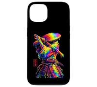 Samurai Ronin Warrior Chapeau de Paille Illustration Artistique Coque pour iPhone 13