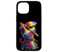 Samurai Ronin Warrior Chapeau de Paille Illustration Artistique Coque pour iPhone 15