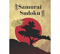Samurai Sudoku: Book Of 500 Puzzles, Overlapping In 100 Samurai Games. Three Difficulty Levels: Easy, Medium, Hard.