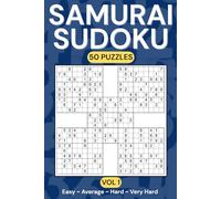 Samurai Sudoku Puzzle Book for Adults: Hours of Brain-Training Fun Across 5 Overlapping Grids ~ Vol. 1