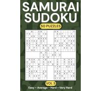 Samurai Sudoku Puzzle Book for Adults: Hours of Brain-Training Fun Across 5 Overlapping Grids ~ Vol. 3