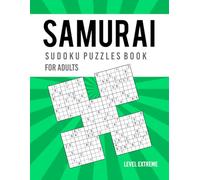 Samurai Sudoku Puzzles Book for Adults (Level Extreme): Activity Magic Squares or Games Brain
