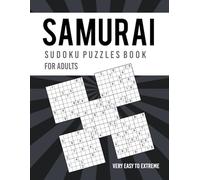 Samurai Sudoku Puzzles Book for Adults (Level Very Easy to Extreme): Activity Magic Squares or Games Brain