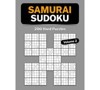 Samurai Sudoku Volume 2: 200 Hard Puzzles