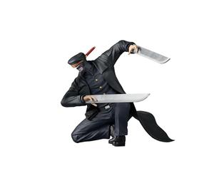 Samurai Sword PM Perching Figurine 12 cm Chainsaw Man