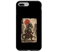Samurai Warrior Dragon Japanese Vintage Graphic Ukiyo-e Art Coque pour iPhone 7 Plus/8 Plus