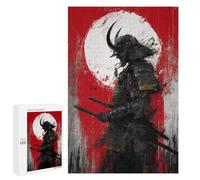 Samurai Warrior Poster Puzzle 1000 Pièces Educa Jouet en Bois Cadeau Unique Décoration Intérieure Jeu Éducatif Challenge Toy Adultes Et Enfants À Partir De 14 Ans 1000 PCS