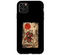 Samurai Warrior Snow Leopard Japanese Vintage Graphic Humor Coque pour iPhone 11 Pro Max