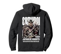 Samurai Warrior Soul Japan Backprint Streetwear Art Sweat à Capuche