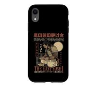 Samurai Warrior The Last Sushi Japonais Ukiyo-e Streetwear Coque pour iPhone XR