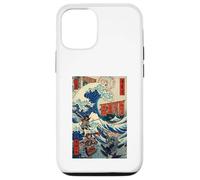 Samurai Warriors Great Wave (Ukiyo-e Japonais) Katana Bushido Coque pour iPhone 12/12 Pro