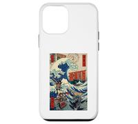 Samurai Warriors Great Wave (Ukiyo-e Japonais) Katana Bushido Coque pour iPhone 12 Mini