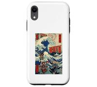 Samurai Warriors Great Wave (Ukiyo-e Japonais) Katana Bushido Coque pour iPhone XR