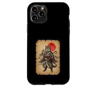 Samurai Wolf Art Japonais Anime Coque pour iPhone 11 Pro