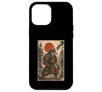 Samurai Wolf Warrior Japanese Vintage Graphic Ukiyo-e Art Coque pour iPhone 12 Pro Max