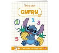 S'amuser avec Disney : Stitch" livre d'autocollants - Apprenez les chiffres par le biais d'exercices amusants Parfait pour les petits explorateurs