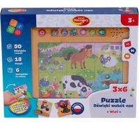 S'amuser avec les sons de la nature - Puzzle "Sons autour de nous : La campagne" pour les petits explorateurs ! Découvrez le charme de la vie à la campagne à travers des sons et des puzzles !