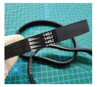 SAMWDK Courroie Transmission Courroie D'entraînement Nervurée 140J PJ356 pour Tapis Roulant De Raboteuse Courroie De Transfert Courroie D'entraînement(1pcs 140J,7 Ribs)