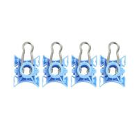 SAMWDK Leve Vitre Régulateur 8/4 Pièces Guide Lève-vitre Clips Coulissants Blocs Coulissants Pour Volvo 740 940 960 S80 XC70 XC90 V70 S60 Accessoires Voiture Plastique(4piece)