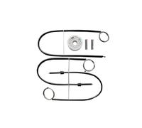 SAMWDK Leve Vitre Régulateur Kit Réparation Lève-vitre Automobile, Pour Smart Pour Roadster 2003 2004 - 2005, Côté Conducteur Avant Droit, 1 Jeu Câbles + Rouleaux Et Ressorts