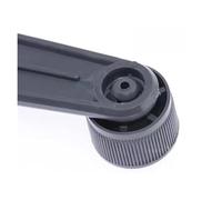 SAMWDK Leve Vitres 1 Pièce D'accessoires Automobiles Universels Pour Vitres Voiture Poignée Remontoir Connexion Noir/gris/beige, Poignée Remplacement Shaker En Verre(Grey)