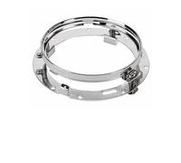 SAMWDK Phare Avant Phare Projecteur À LED 7" 4,5" Feu Croisement Antibrouillard Pour Touring Pour Electra Pour Glide Pour Road Pour King Pour Softail Pour Night(Chrome Ring)