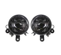 SAMWDK Phare Avant Phares LED E9 Moto Pour Goldwing 1800 Pour GL1800 2006-2010 2012 2013 2014 2015 2016 2017 Feu Antibrouillard LED Conduite Moto Étanche(2pcsBlack)