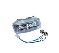 SAMWDK Phare Avant Pour DIO50 Pour AF17 Pour AF18 Pour AF25 Feux De Moto Phares Clignotants De Moto Indicateurs Lumière Double Lumière(Dual headlights B)