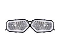 SAMWDK Phare Avant Pour Polaris Pour Sportsman 800 500 850 Pour Ranger 700 RZR 570 800 500 Pour XP1000 Phare Gauche Et Droit Avec Anneau Halo(With halo)