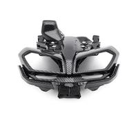 SAMWDK Phare Moto Avant Cache Phare Pour MT09 Pour MT 09 2017 2018 2019 2020 Pour FZ09 2019 Pour FZ 09 Coque Protection Cadre D'instrument Carénage Supérieur Visière(Set(Carbon Look))