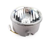 SAMWDK Phare Moto Avant Pour Piaggio Pour LX125 Pour LX150 Pour LX 125 150 Scooter Moto Phare Avant Transparent Feu Croisement Lampe Travail Feu