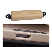SAMWDK Pour VW Pour Touareg 2003 2004 2005 2006 2007 2008 2009 2010 Poignée Traction En Cuir Pour Porte Intérieure Voiture Gauche Droite Conducteur Poignée Porte Intérieure Voiture(Beige)
