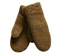 SamWo, Moufles/gants en 100 % laine mérinos, bien chauds, Bark., X-Small