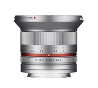 Samyang 12mm F2.0 NCS CS SLR Objectif large Argent